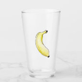 waterverf banaan glas (Voorkant)