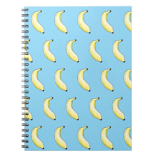 waterverf banaan notitieboek (Voorkant)