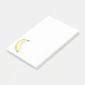 waterverf banaan post-it® notes (Schuin)