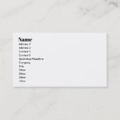 waterverf banaan visitekaartje (Voorkant)