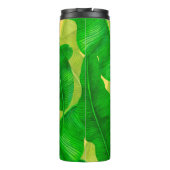 Waterverf bananenbladeren thermosbeker (Achterkant)