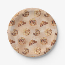 Waterverf banketbakkerij Patisserie Food Brunch