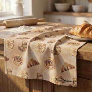 Waterverf banketbakkerij Patisserie Food Brunch Theedoek