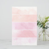 waterverf banners achtergrond voor uw ontwerp briefpapier (Staand voorkant)