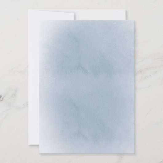 waterverf Baptisme Kaart (Achterkant)