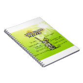 Waterverf Bar Cocktailrecept Notitieboek (Rechterzijde)