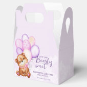 Waterverf Barly Wait Baby shower Bedankdoosjes (Geopend)