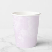 Waterverf Barly Wait Baby shower Papieren Bekers (Achterkant)