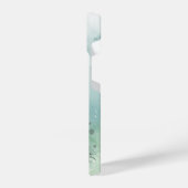 Waterverf Barn Owl Bird Wildlife Natuur Art iPhone Hoesje (Linkerkant)