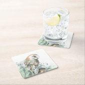 Waterverf Barn Owl Bird Wildlife Natuur Art Kartonnen Onderzetters (Insitu)