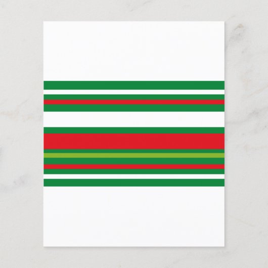 Waterverf Barn Truck Rustic Kerstparty Flyer (Achterkant)