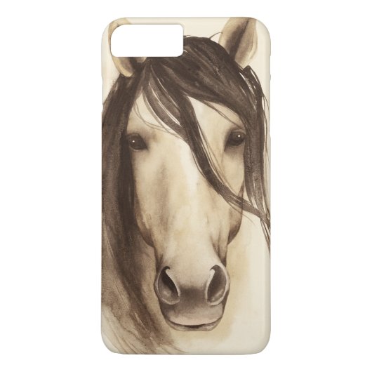 Waterverf Barndieren | Paarden Case-Mate iPhone Case (Achterkant)