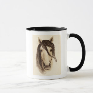 Waterverf Barndieren Paarden Mok
