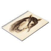 Waterverf Barndieren | Paarden Notitieboek (Linkerzijde)