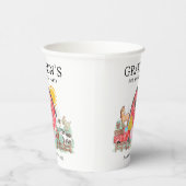 Waterverf Barnyard Dieren Kinder Boerderij Verjaar Papieren Bekers (Rechts)