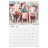 Waterverf Barnyard Vrienden Kalender (Mar 2027)
