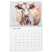 Waterverf Barnyard Vrienden Kalender (Jan 2027)