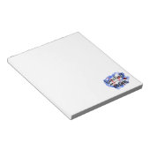 Waterverf Baseball Baseball Mam Notitieblok (Schuin)