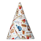 Waterverf Baseball Verjaardag Party Pet Feesthoedjes (Rechts)