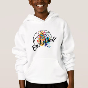 Waterverf Basketball-jongens