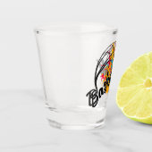 Waterverf Basketball Shot Glas (Links)