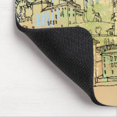 Waterverf Bassano Del Grappa Italië Muismat (Hoek)