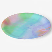 Waterverf Bath Bomb Verjaardagspapier Bord (Gekanteld)
