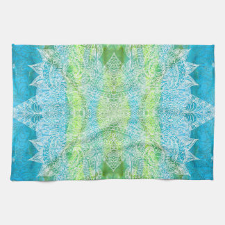 Waterverf Batik Paisley Tea Towel Theedoek