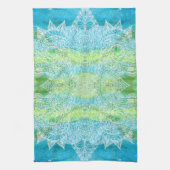 Waterverf Batik Paisley Tea Towel Theedoek (Verticaal)