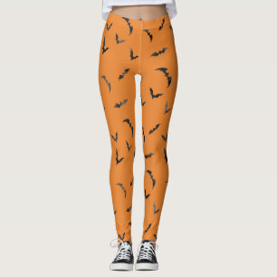 Waterverf Bats Halloween Leggings