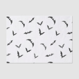 Waterverf Bats Halloween Tissuepapier