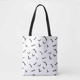 Waterverf Bats Halloween Tote Bag