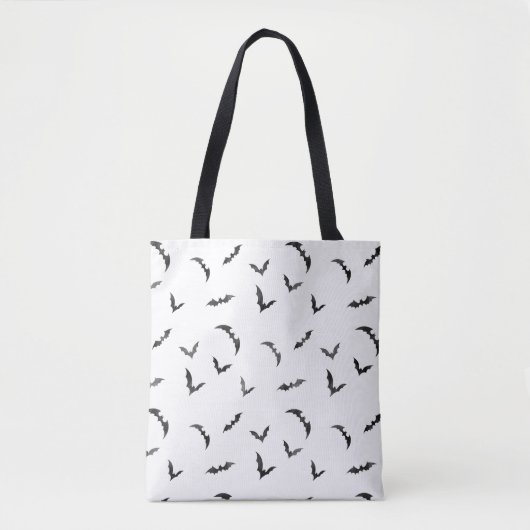 Waterverf Bats Halloween Tote Bag (Voorkant)