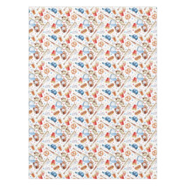 Waterverf Batter Up Honkbal Verjaardag Feesttafel Tafelkleed