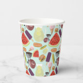 WATERVERF BBQ PAPIEREN BEKERS (Achterkant)