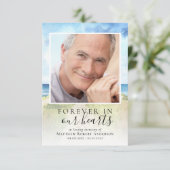 Waterverf Beach Begrafenis Sympathie Dank u Kaart