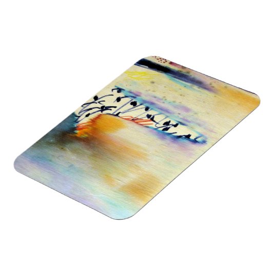 Waterverf Beach Magneet (Linkerzijde)