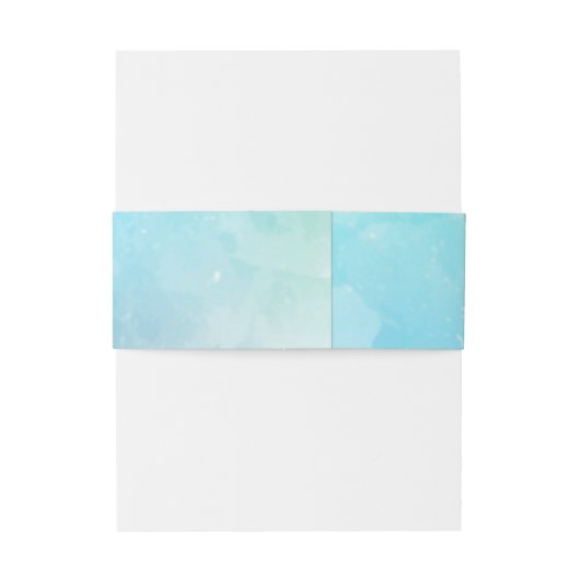 Waterverf Beach Oars bruiloft Uitnodigingen Wikkel (Achterkant Voorbeeld)