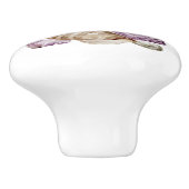 WATERVERF BEACH SHELLS CORAL COASTAL KERAMISCHE KNOP (Zijkant)