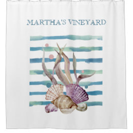 WATERVERF BEACH SHELLS CORAL VACTION DOUCHEGORDIJN