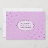 Waterverf Beach Sunrise Weddenschap Kaart (Achterkant)