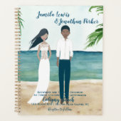 Waterverf Beach Wedding Planner (Voorkant)