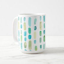 Waterverf Beach Zee Glass Pareltjes