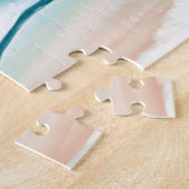 Waterverf Beachside Ocean Shore Scenery Legpuzzel (Zijkant)