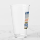 Waterverf Beachy Ocean Lighthouse Glas (Rechts)