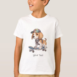 Waterverf Beagle Boy T-shirt