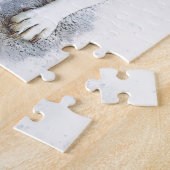 Waterverf Beagle Dog Abstract Legpuzzel (Zijkant)