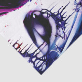 Waterverf Beauty-lospagina Tissuepapier (Detail)