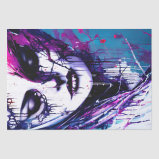Waterverf Beauty-lospagina Tissuepapier