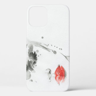 Waterverf Beauty: Vrouw portretillustratie Case-Mate iPhone Case